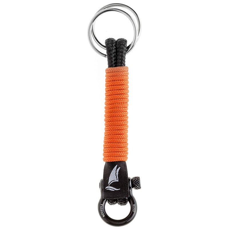 Wind Passion - Paracord Nautical Keychain for Men & Women Who Love Adventures | Handcrafted Braided Rope Keychain - Image 1